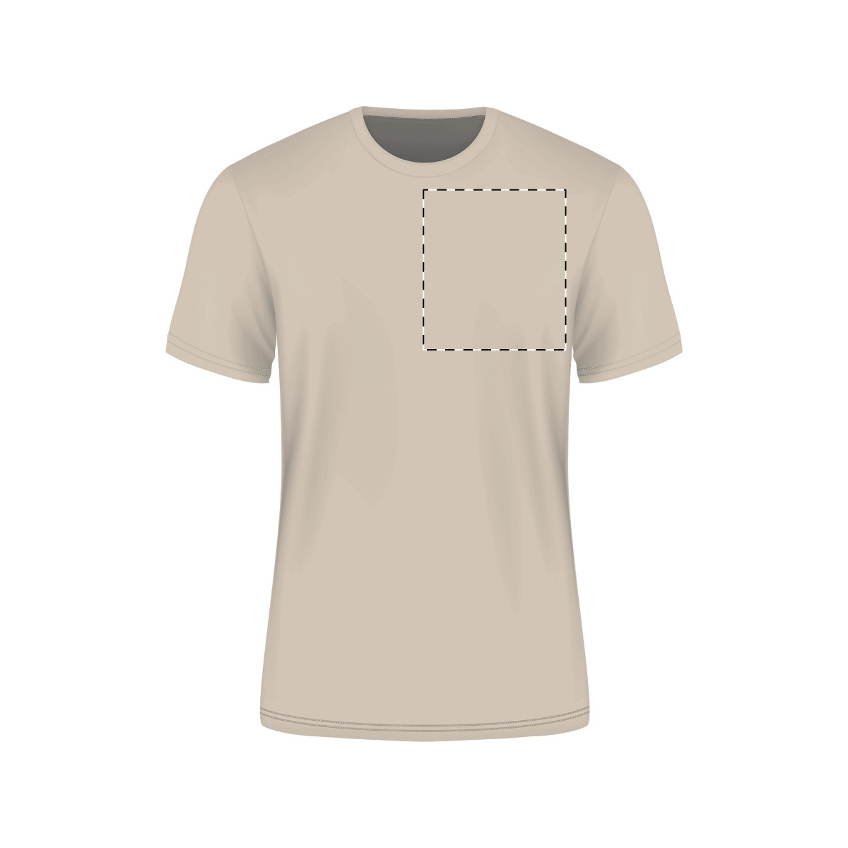 Linke Brust (150 x 80 mm)