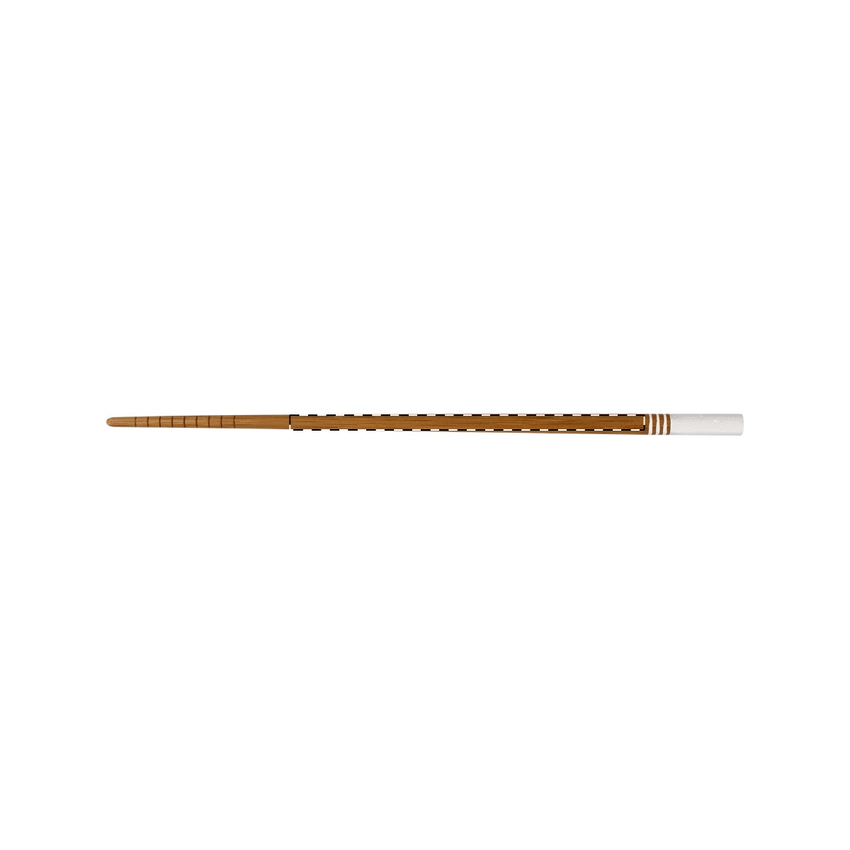 Essstäbchen 1 - Bambusteil (50 x 5 mm)