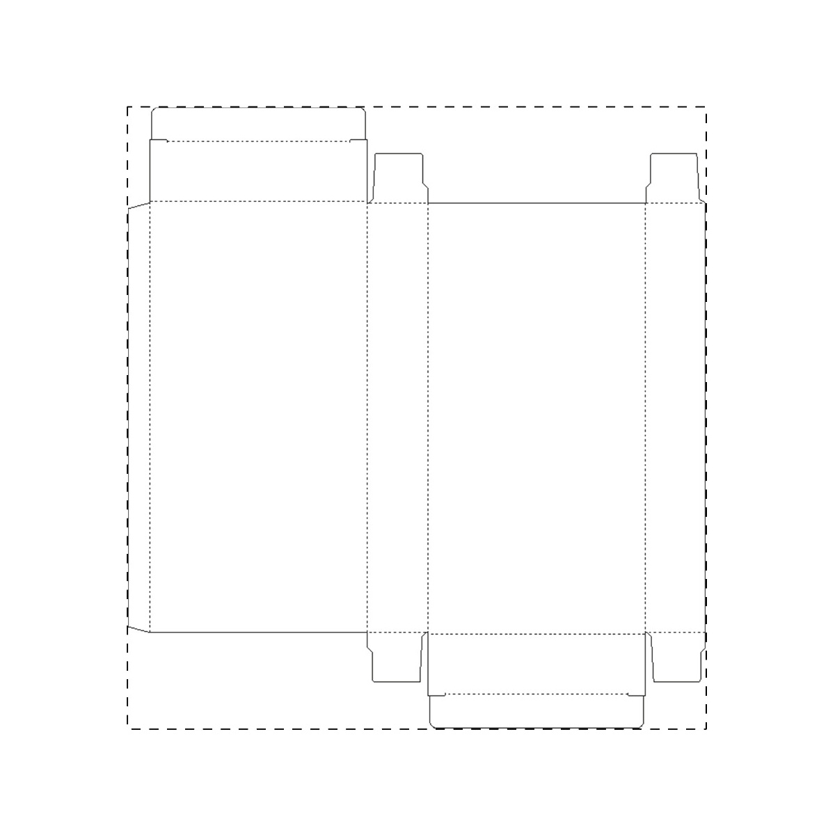 Maßgefertigter Karton (241 x 254 mm)