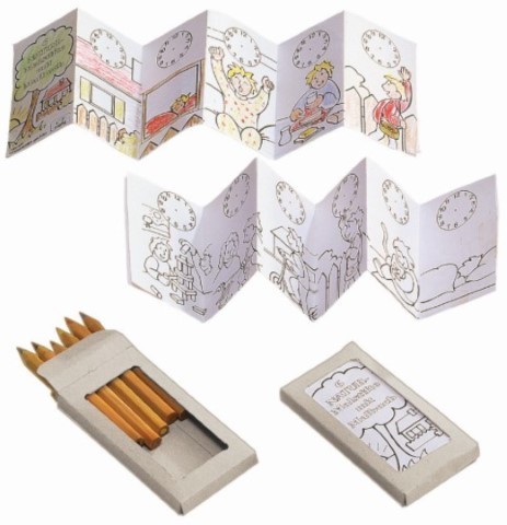 auf Rückseite (6 x 3 cm)