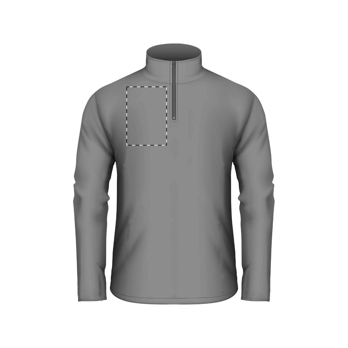 Rechte Brust (15 x 8 cm)