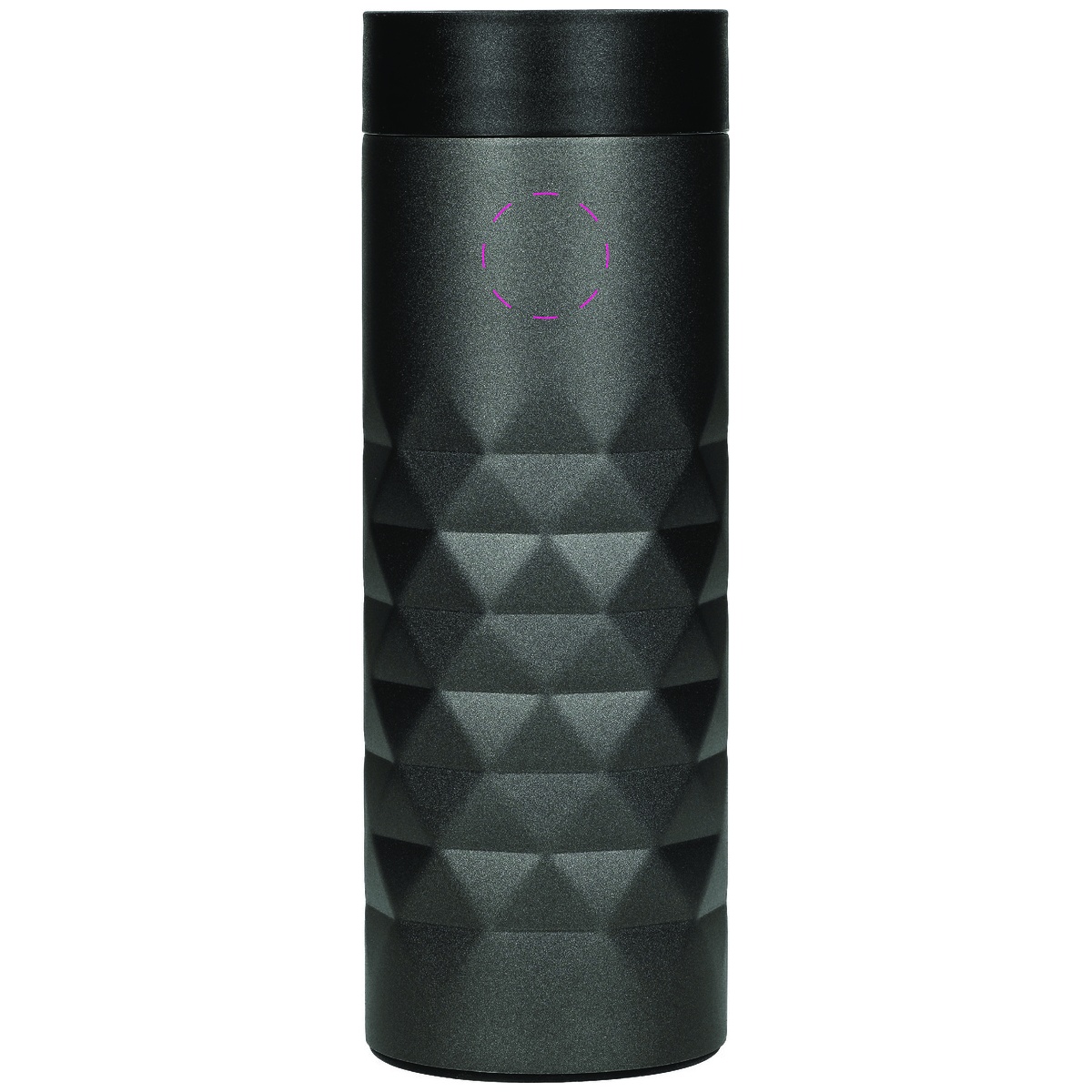 mittig unter Trinköffnung (⌀ 25 mm)