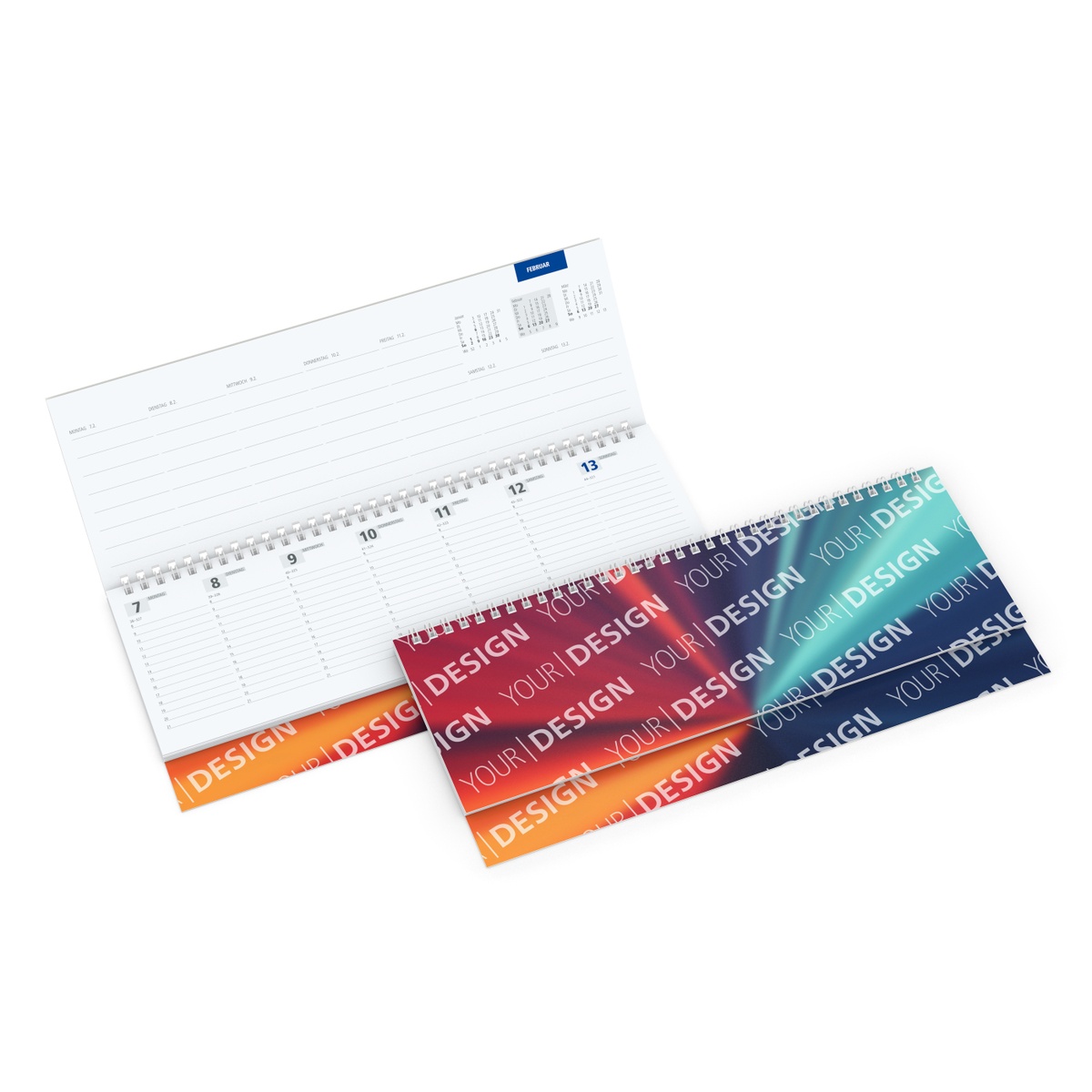 Oberdeckel-Vorderseite (30,4 x 10,7 cm)