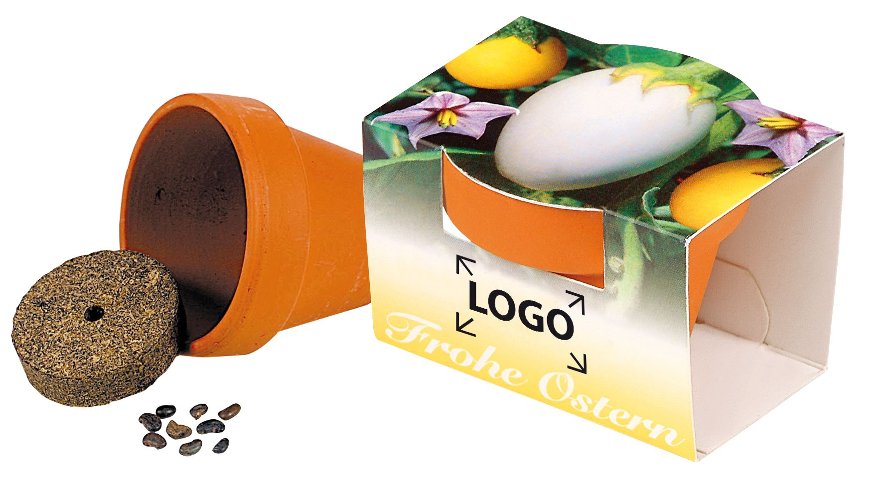 auf die Banderole (18,3 x 6,0 cm)