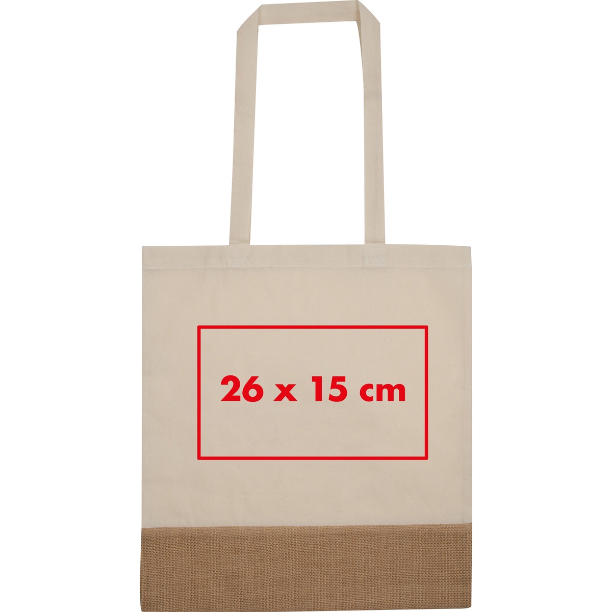 Auf die Tasche/Beutel (26 x 15 cm)