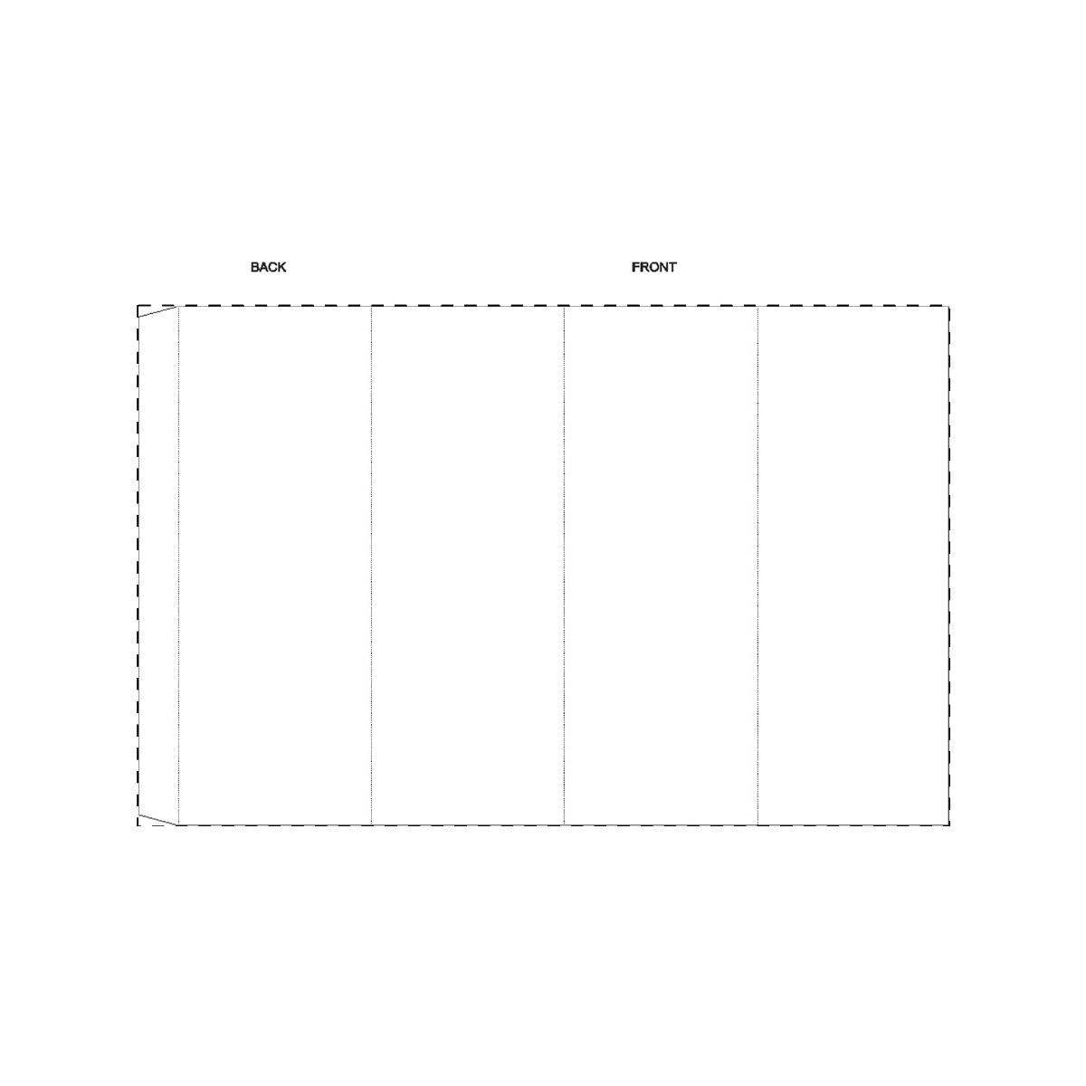 Maßgefertigte Papierbanderole (321 x 205 mm)