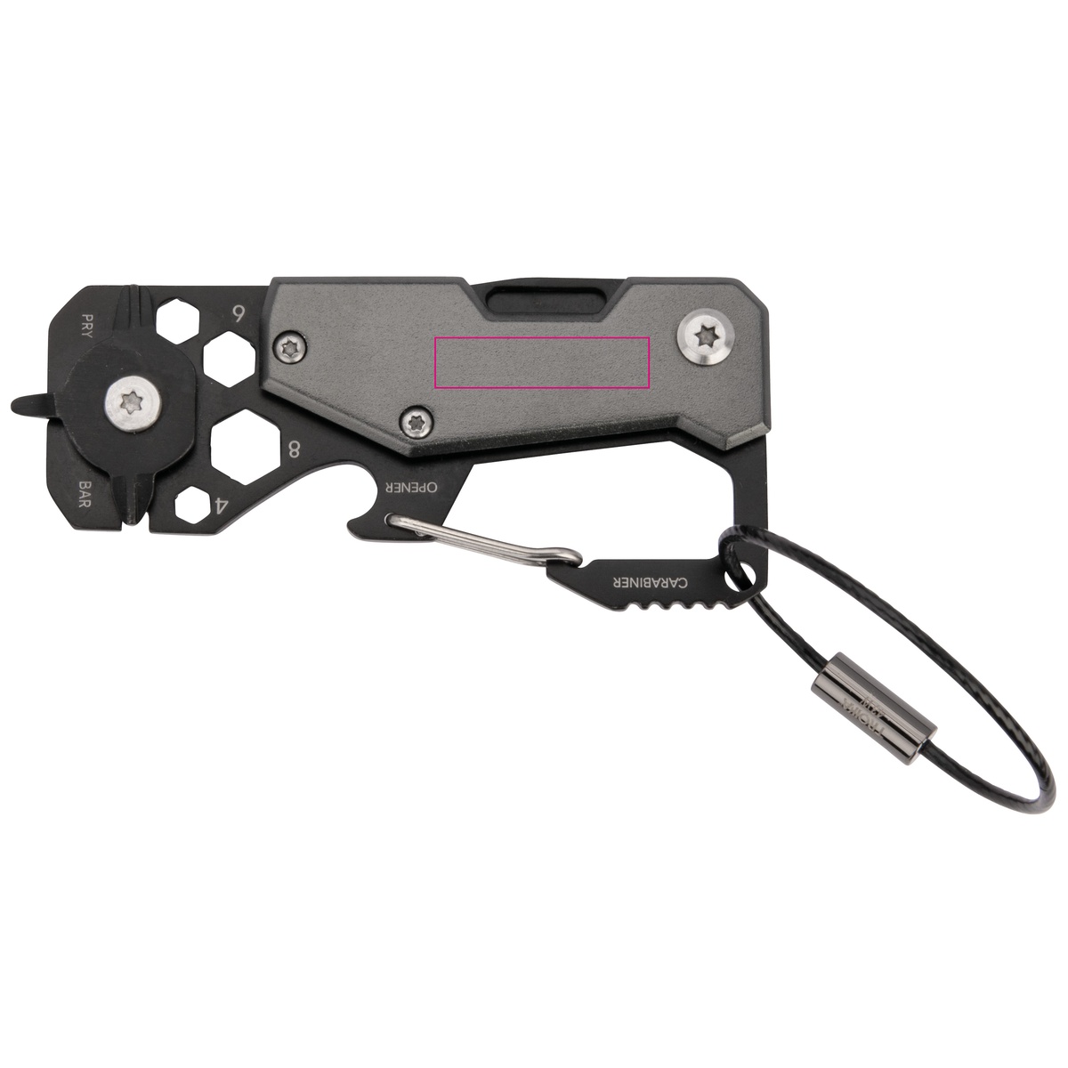 auf Vorderseite - freies Feld (2,5 x 0,6 cm)