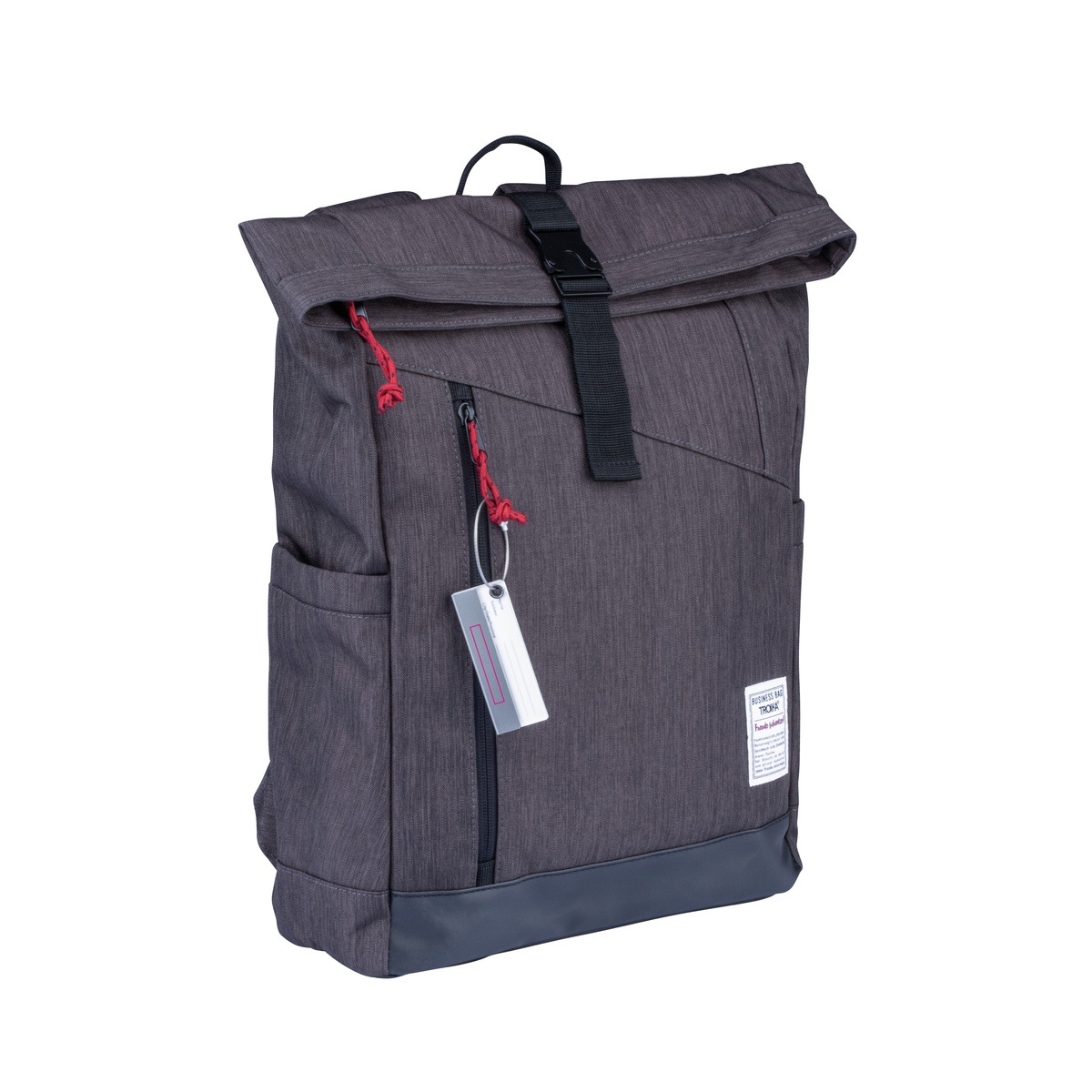 auf zusätzlichem Kofferanhänger (4,5 x 0,7 cm)