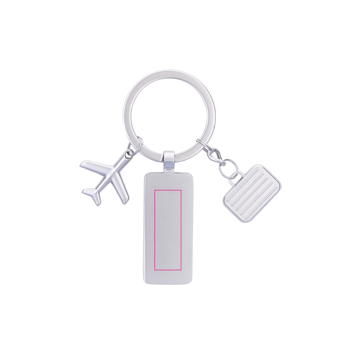 auf Rückseite (3 x 1 cm)