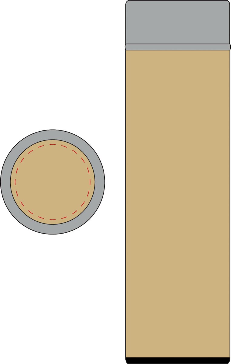 auf Deckel (Ø 5 cm)