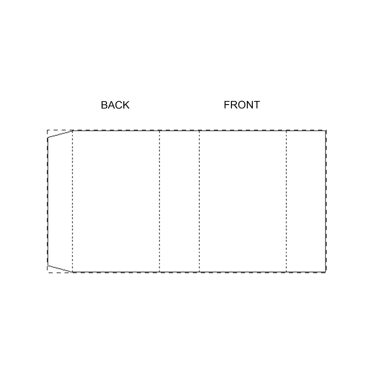Maßgefertigte Papierbanderole (148 x 75 mm)
