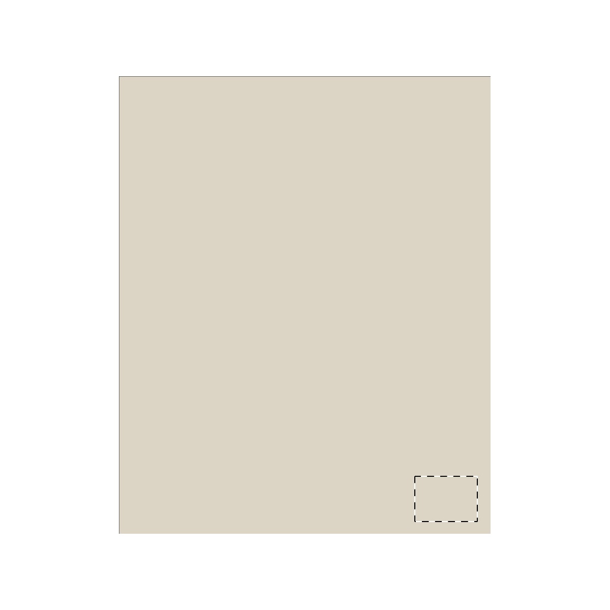 Untere rechte Ecke (100 x 100 mm)