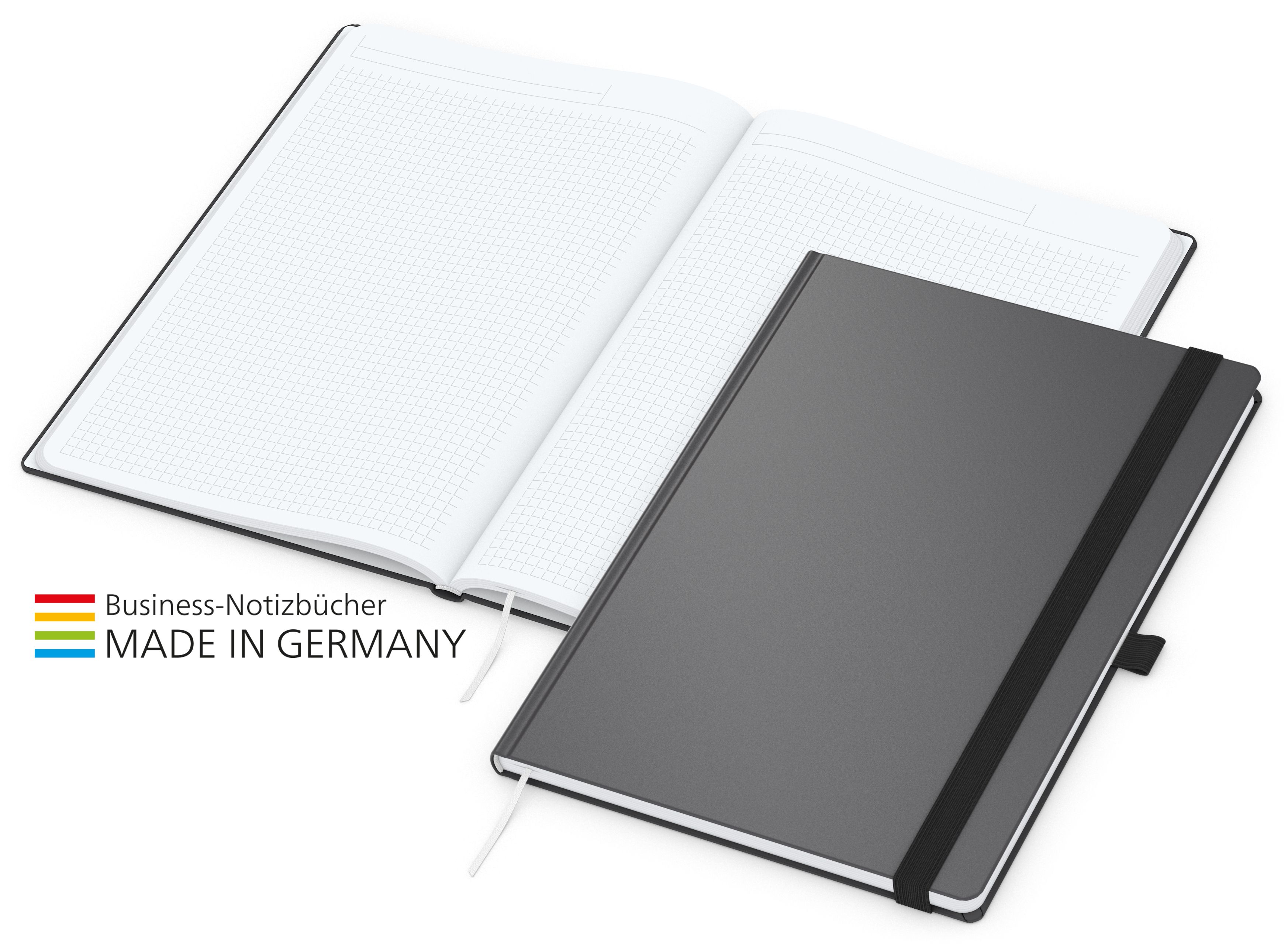 auf dem Vorderdeckel,unten mittig (10,0 x 5,0 cm)