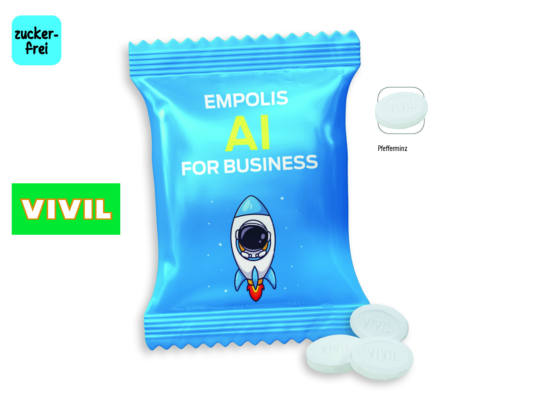 auf Artikel (6,0 x 9,0 cm)