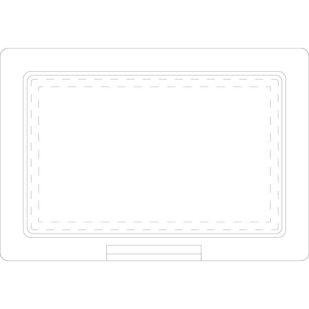 auf Deckel (70 x 120 mm)