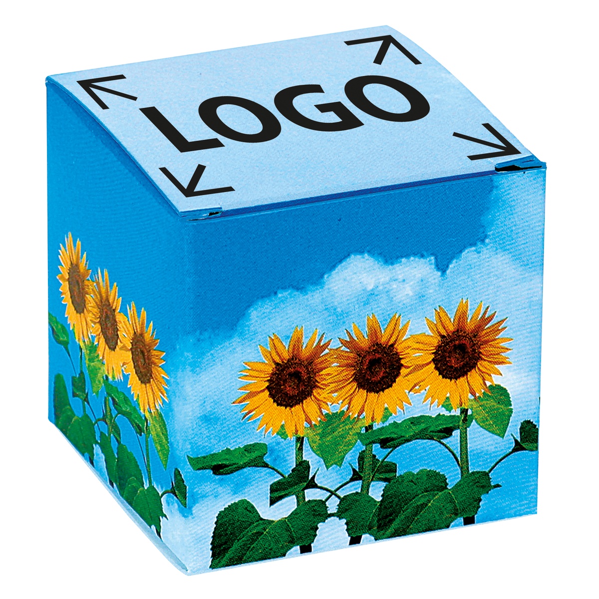 auf die Würfelpackung (5,0 x 5,0 x 5,0 cm)