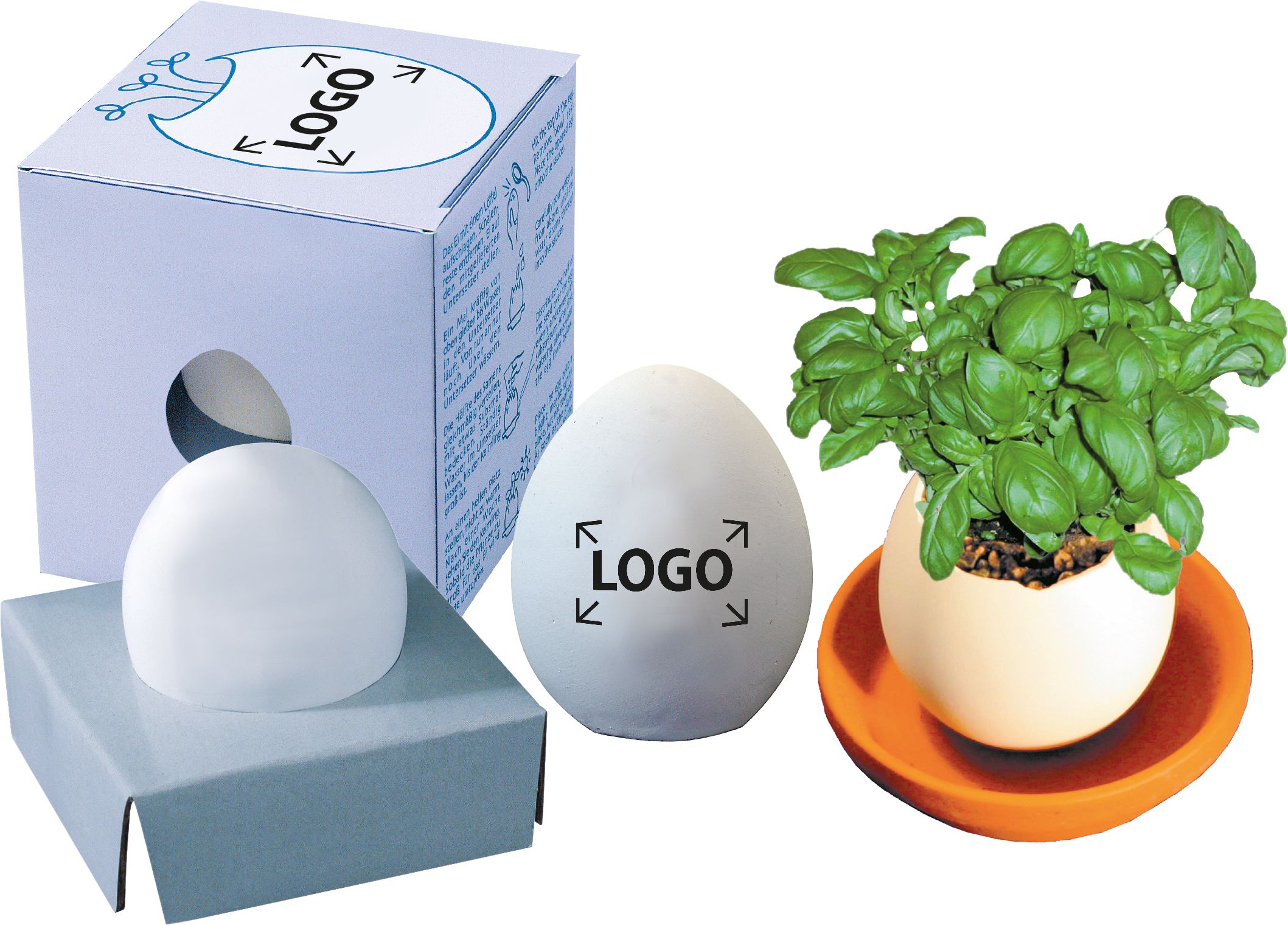 auf die Geschenkpackung (7,5 x 7,5 x 8,0 cm)