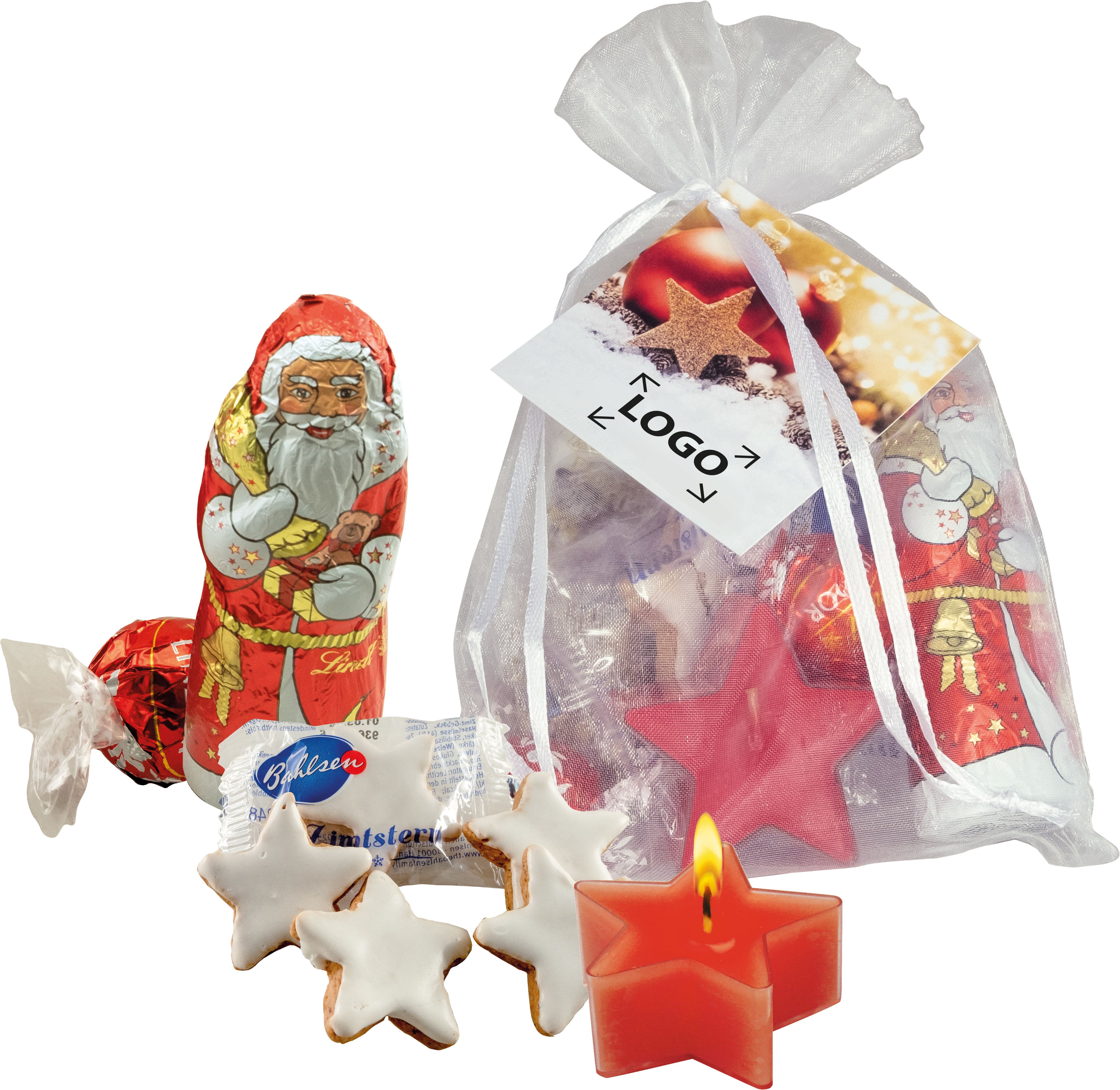 auf die Karte (7,0 x 7,0 cm)