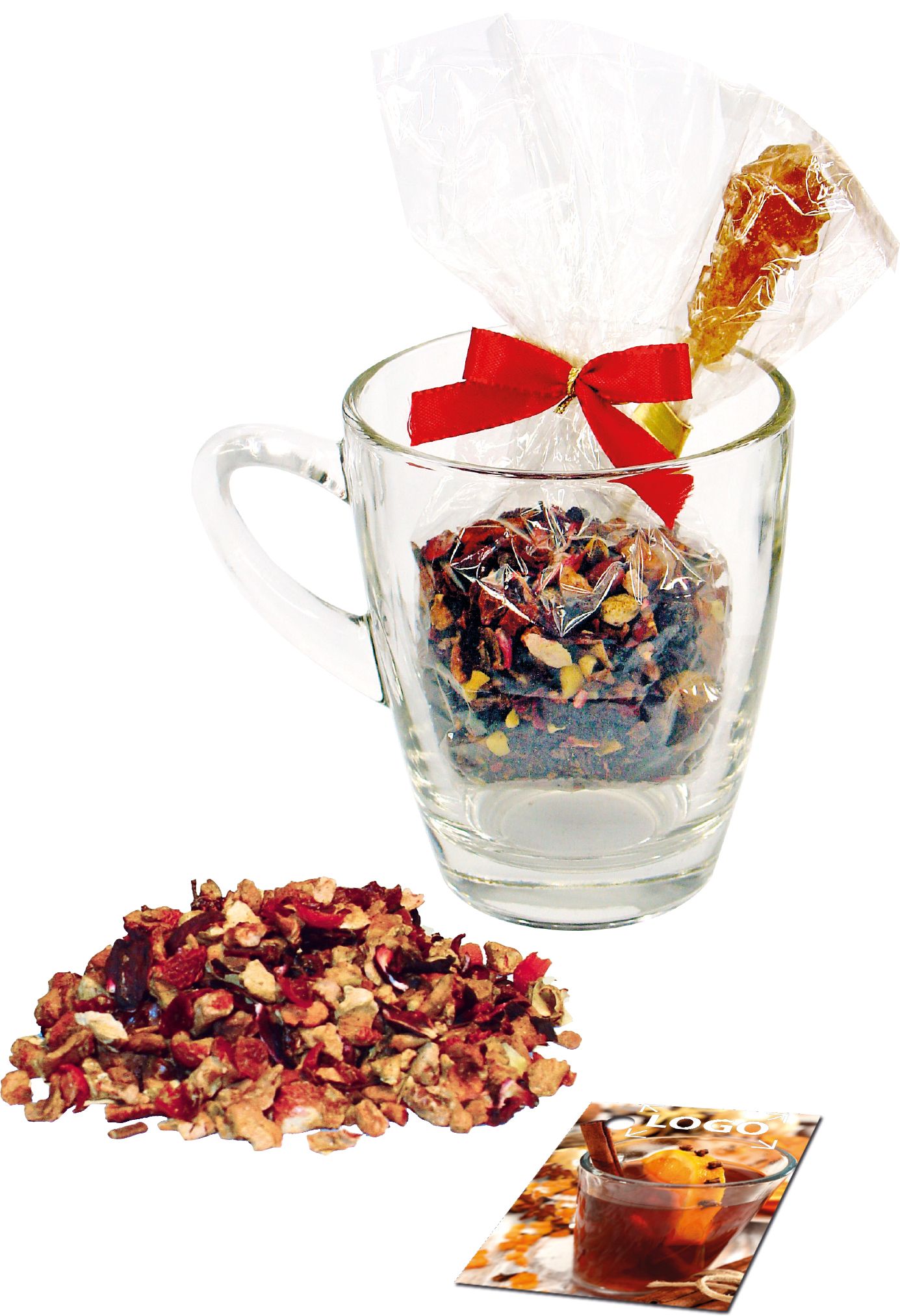 auf die Karte (4,0 x 6,0 cm)