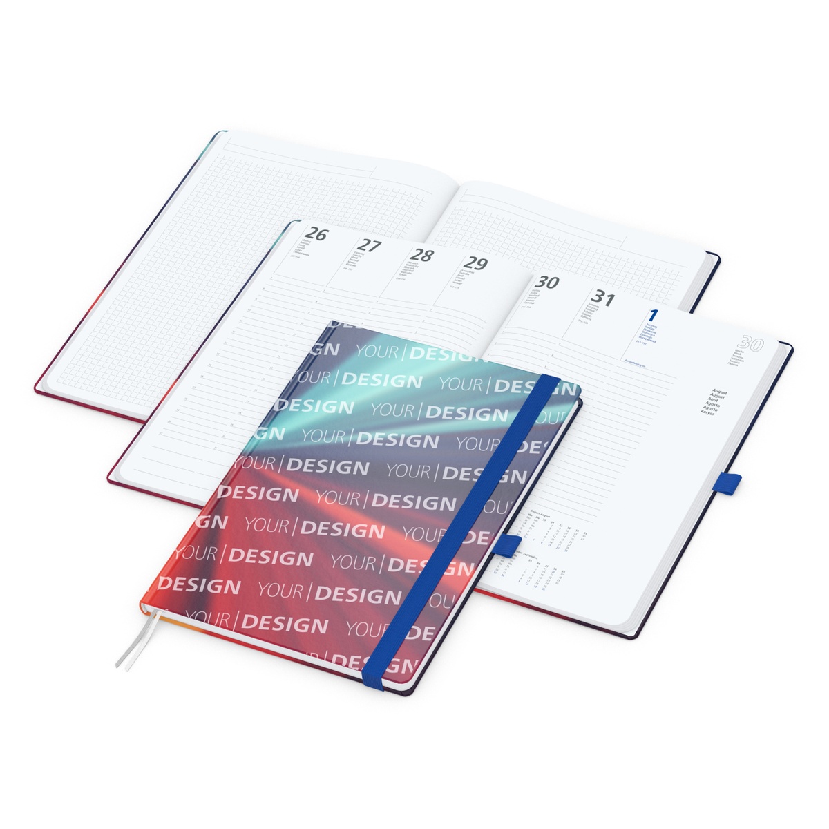 kompletter Einband außen (44,3 x 30,2 cm)