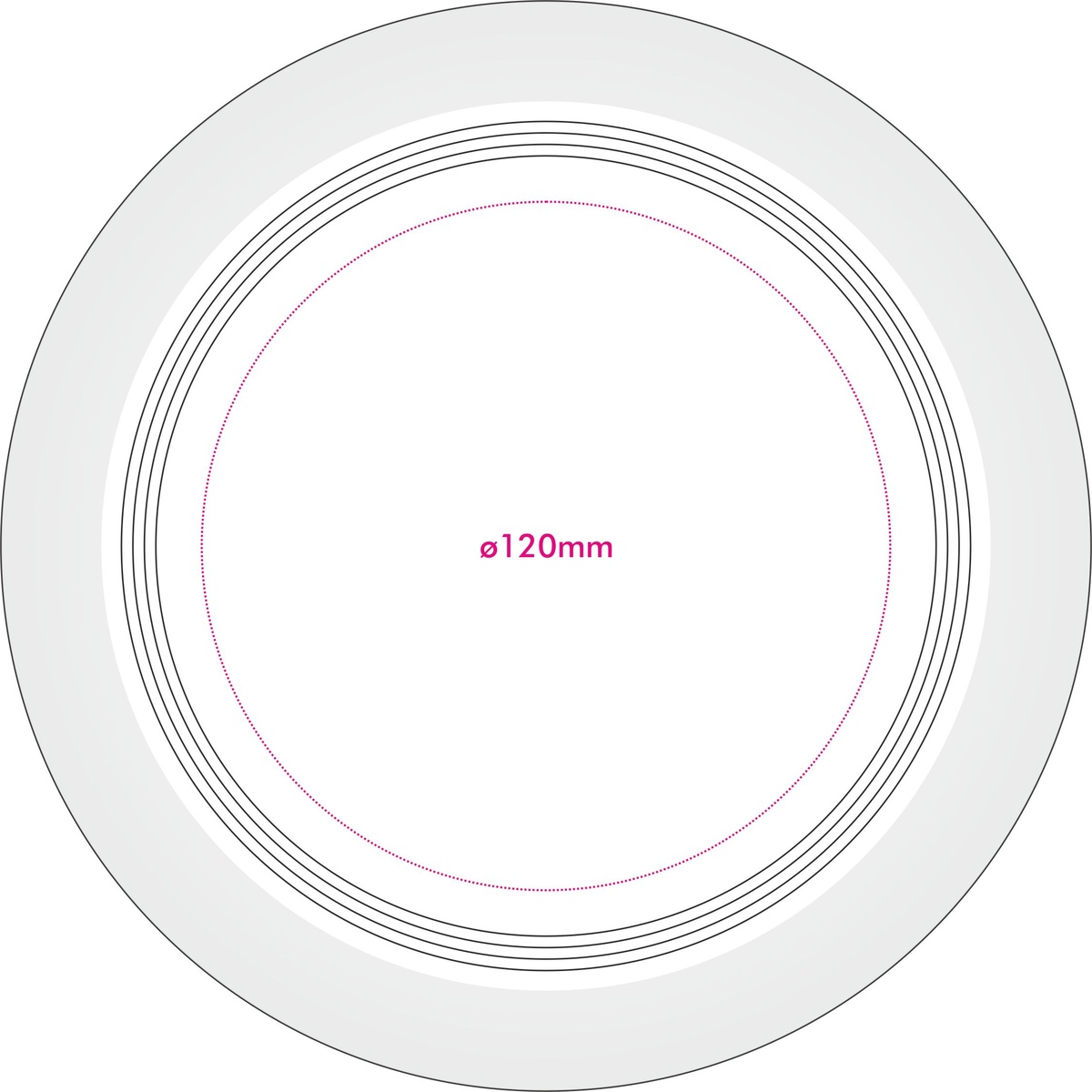 Vorderseite (ø 12 cm)