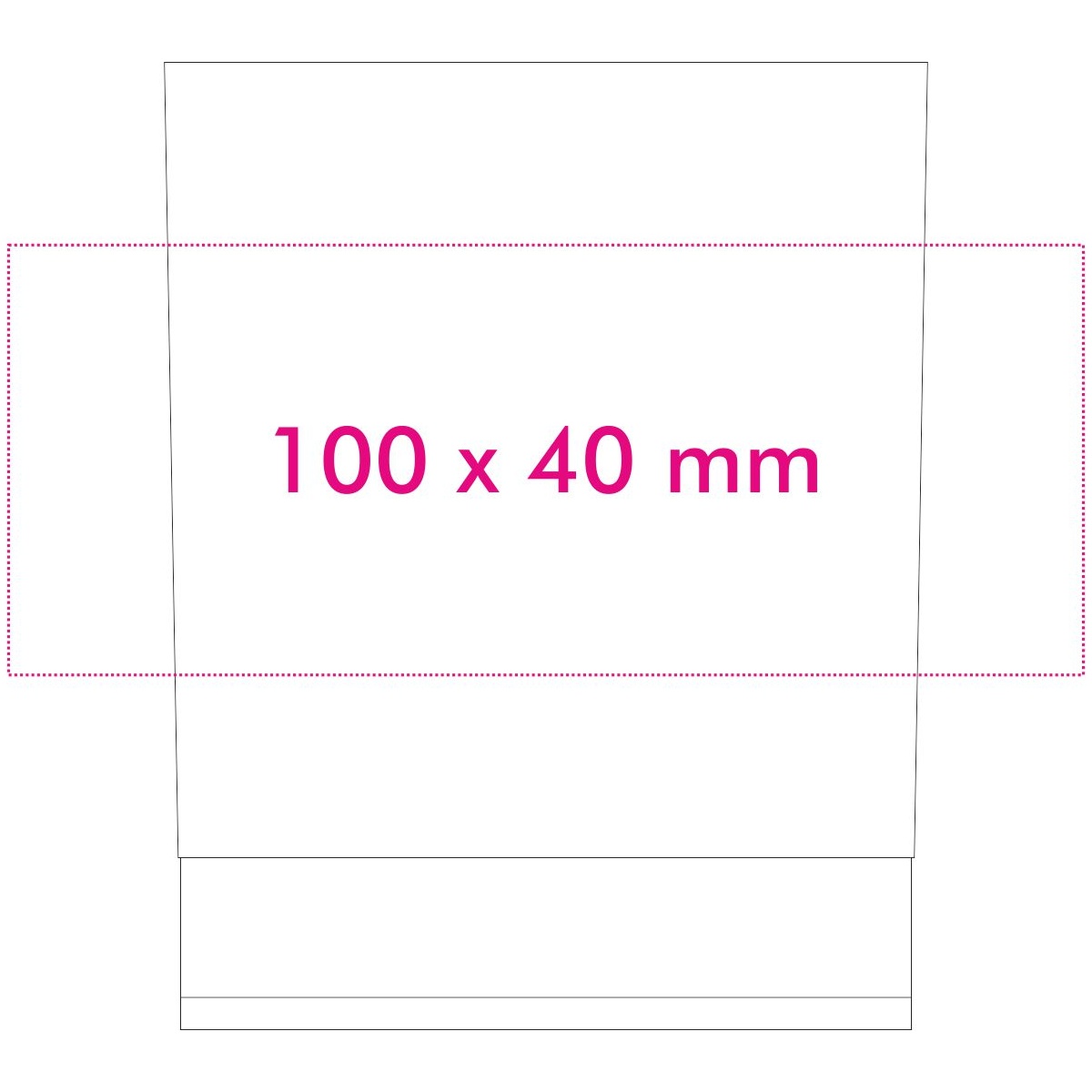 rundum (20 x 4 cm)