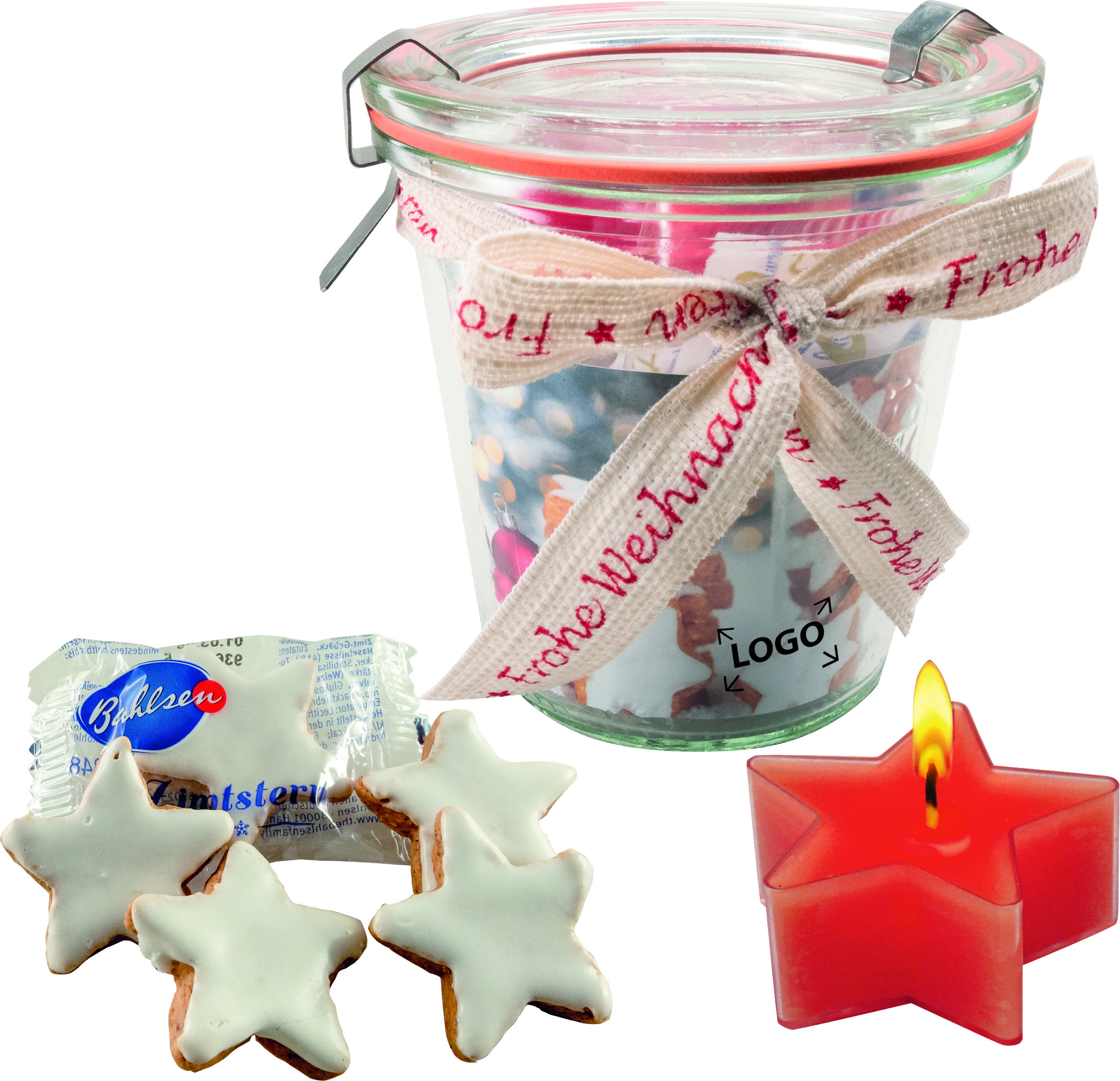 auf den Einleger (21,0 x 5,35 cm)